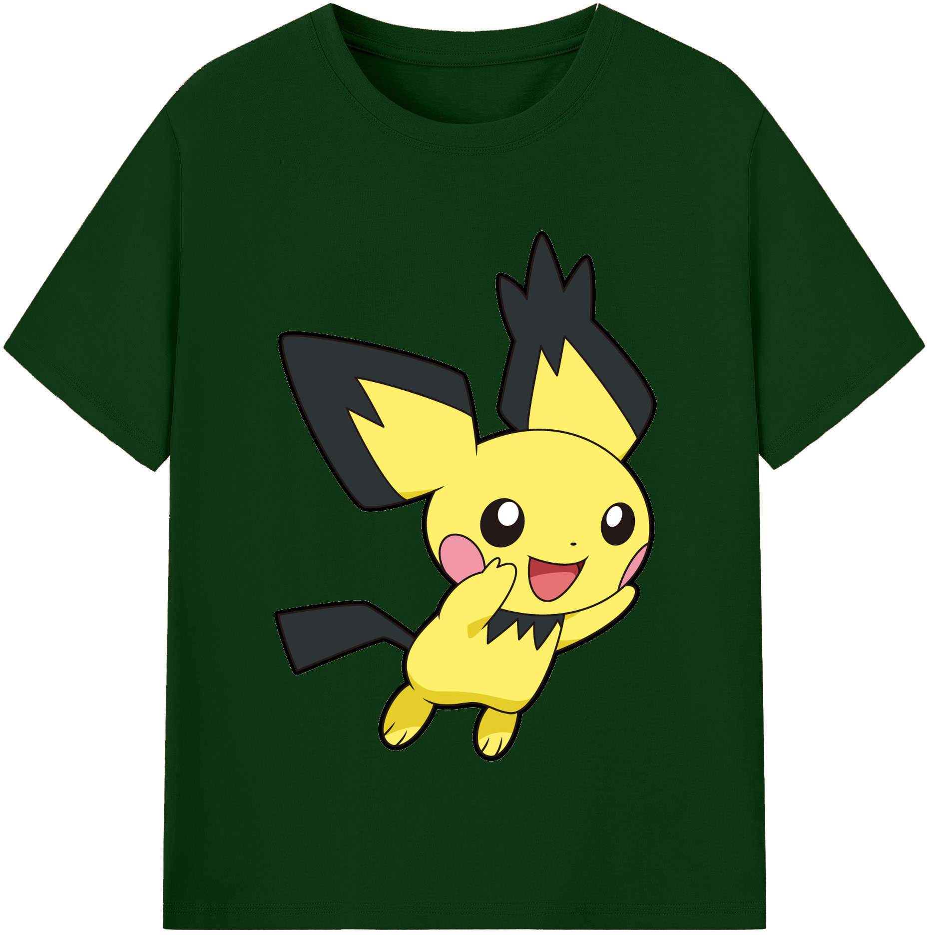 ポケットモンスター Pokémon 綿100％半袖Tシャツ（フロントプリント）